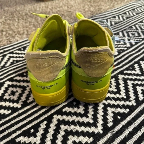 Off-white Air Force 1 “volt” color way - Picture 4 of 8